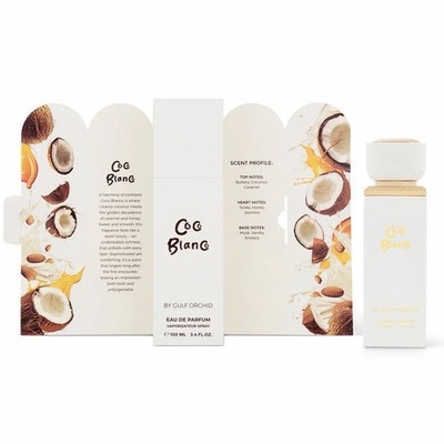 Coco Blanco EDP Perfume By Gulf Orchid 100 ML Luxury Rich Niche Fragrance 