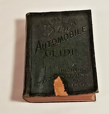 Audels New Automobile Guide For Mechanics Operators And Servicemen 1947 USED