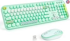 MOFII Wireless Keyboard and Mouse Combo, Full Size 2.4G Plug and Play