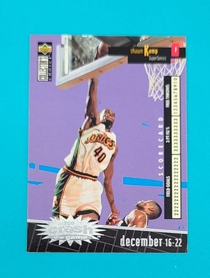 1996 Collector's Choice Crash the Game #C25 Shawn Kemp Card Z9