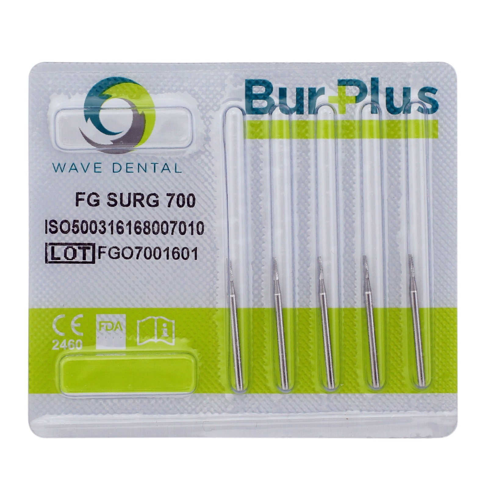 Wave Dental High Speed Carbide Burs Surgical Friction Grip 700 702 703 701 FGOS