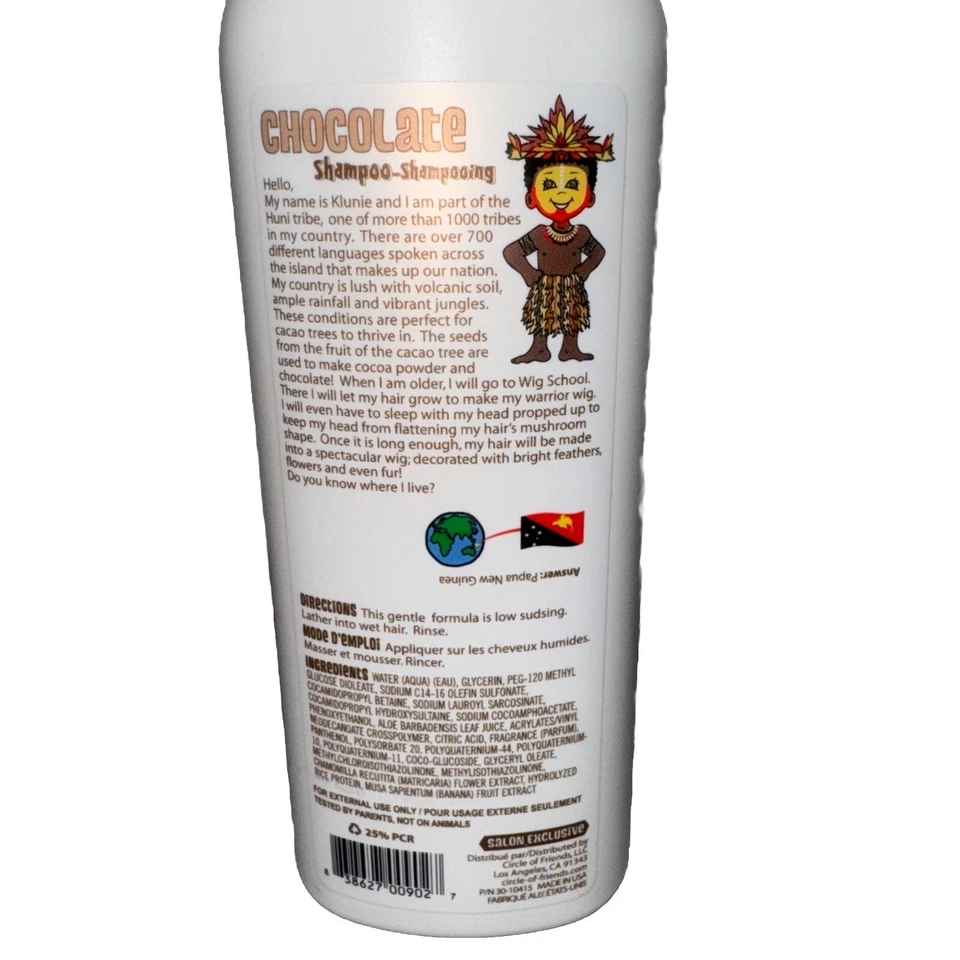 Circle of Friends Chocolate Tearless Moisturizing Shampoo - 10 oz - Image 3 of 4