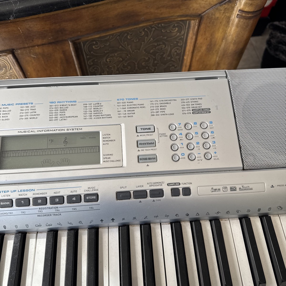 Casio CTK-4000 61-Key Portable Keyboard Tested Good Condition | eBay