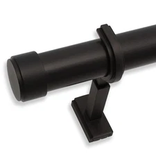 BlastHome® Non-Adjustable Luxury Curtain Rods for Windows, 1 ¼”