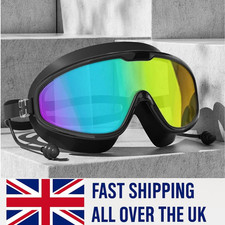 Waterproof  Swimming Goggles Waterproof Electroplated Anti-Fog Anti-UV Wide View