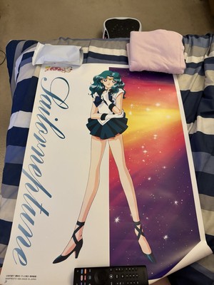 Sailor Moon S Sailor Neptune Poster From Banpresto In Excellent Condition