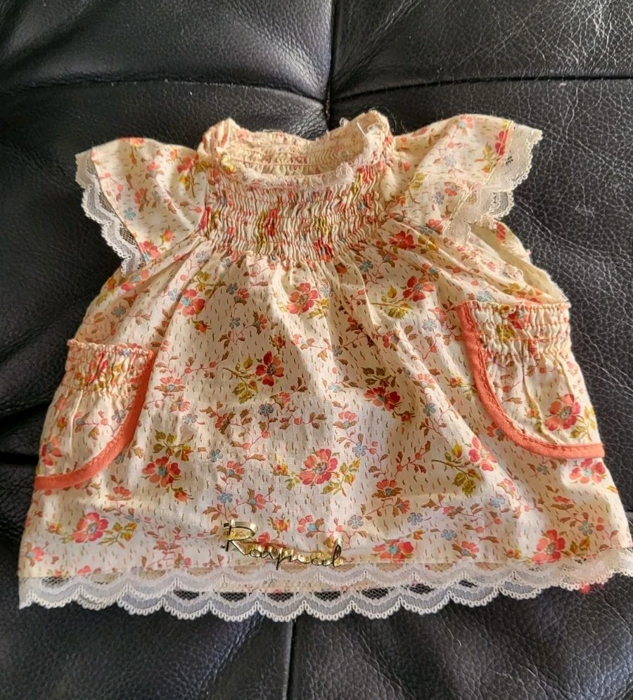 Chute De Tissu Coton Rose Vintage - Dimensions 2m X 1,50m - Années 60/70 - Pour Couture