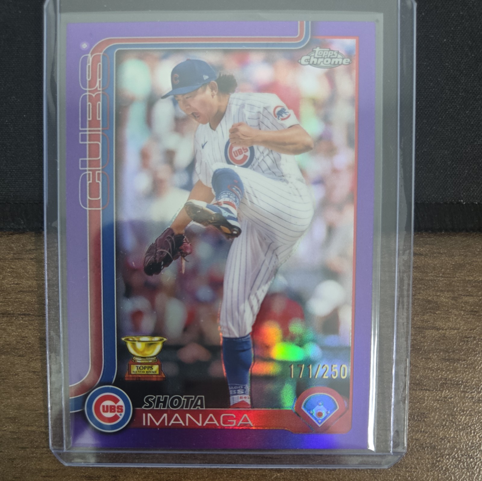 2025 Topps Chrome - Shota Imanaga /250 Purple Refractor #149 Chicago Cubs CUP