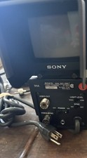 Vintage Sony Camera AVC-3260 Vidicon Tube Camera w/ Built-in Viewfinder w/ lens
