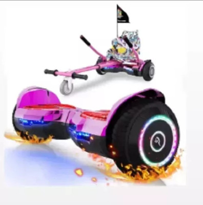 EVERCROSS Hoverboards con Asiento Patinete de autoequilibrio con Hoverkart 6.5 Hover Scooter