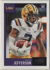 Justin Jefferson 2020 Panini Score Rookie Card #430. rookie card picture