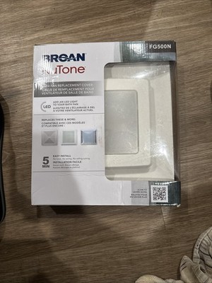 Broan NuTone FG500N LED Grille Upgrade For Bathroom Ventilation Fans (OB)