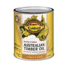 Cabot 140.0019457.005 19457 Amberwood Australian Timber Oil 1 qt. (Pack of 4)