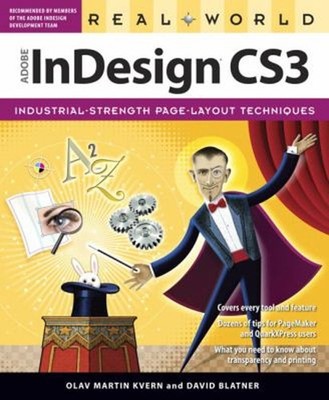 Real World Adobe Indesign CS3 Paperback Olav Martin, Blatner, Dav