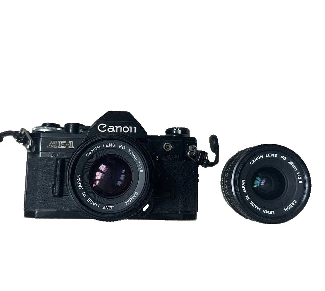 4811A キヤノン canon AE-1 FD 50mm f1.8 フィルム一眼レフ カメラ
