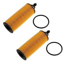 Juego de 2 filtros de aceite de motor aptos para Jeep Chrysler Dodge Challenger Ram 68191349AA jn