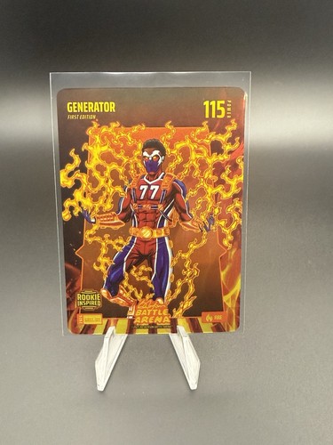 V.J. Edgecombe GENERATOR Grillin’ Fire Foil Bo Jackson Battle Arena 2026 Edition