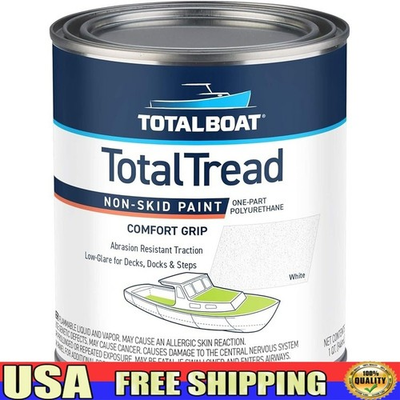 #ad Non Skid Deck Paint Durable Non Slip Polyurethane Finish Boat Docks Floors $58.74