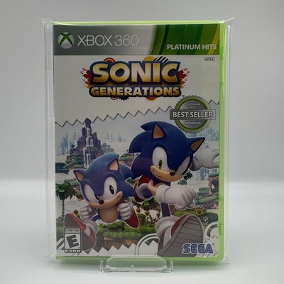 Sonic Generations Microsoft Xbox 360 2011 Refurbished 1 Year Warranty Tested