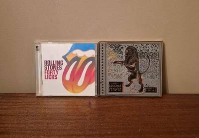 Rolling Stones CD Lot Forty Licks 40 Track 2 CD Set & Bridges To Babylon 