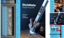 EtchMate Engraving Pen for Metal, Wood, Glass, Plastic  All Materials - Cool