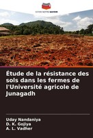 Uday Nandaniya (U. A.) | ÉTude De La RéSistance Des Sols Dans Les Fermes De...