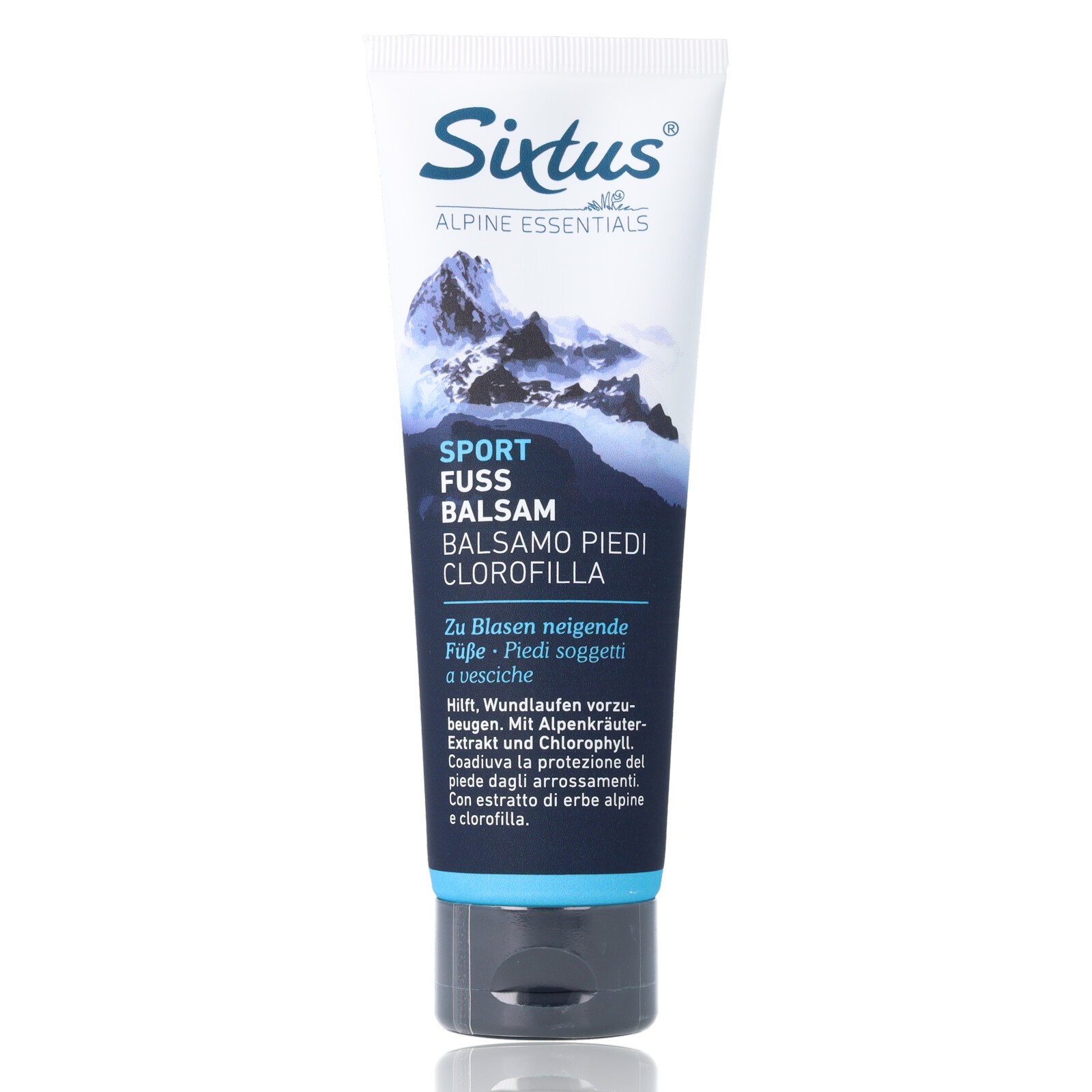 Sixtus Sport Fuss Balsam 125ml - Blasen & Wundlaufen vorbeugen