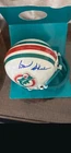 Dom SHULA Signed Miami Dolphins Mini Helmet OG DOLPHINS LOGO