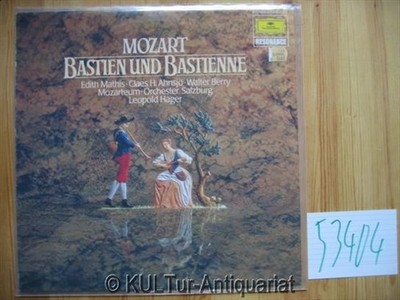 Bastien und Bastienne [Vinyl-LP]. Edith Mathis, Claes H. Ahnsjö, Walter Berry / 