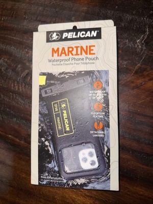 Pelican Marine - IP68 Waterproof Floating Protection Phone Pouch/Case w Lanyard