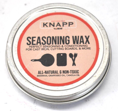 Knapp Made Seasoning Conditioner Natural Oils Restoration Cast Iron Cleaner