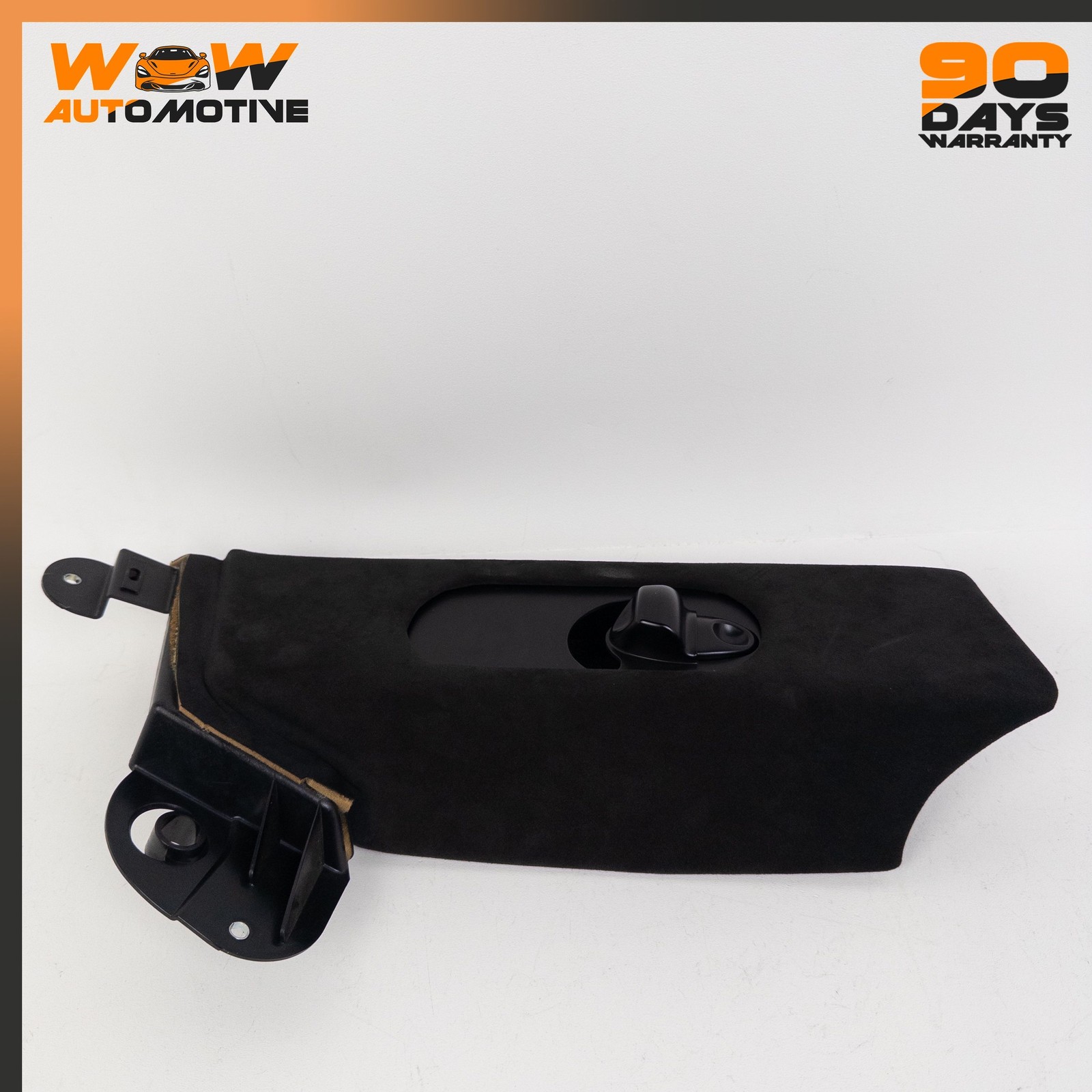 08-19 MASERATI GRANTURISMO S RIGHT PASSENGER SIDE UPPER B PILLAR TRIM BLACK OEM