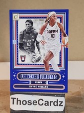 2025 Donruss WNBA Franchise Features Blue Press Proof #4 Rhyne Howard