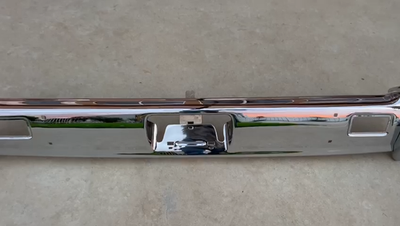 X LINCOLN NEW TRIPLE PLATED CHROME REAR BACK BUMPER 1961 1962 1963