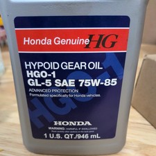 1 QT Honda OEM Hypoid Gear Oil 08200-9014 HGO...