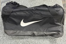 Nike Gym Basketball Training Sports Black Large Duffle Bag With Shoulder Strap