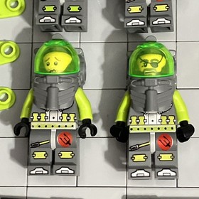 LEGO Atlantis Diver w/ Flippers Minifigure Lot atl006 atl008 Lance Samantha G2 4