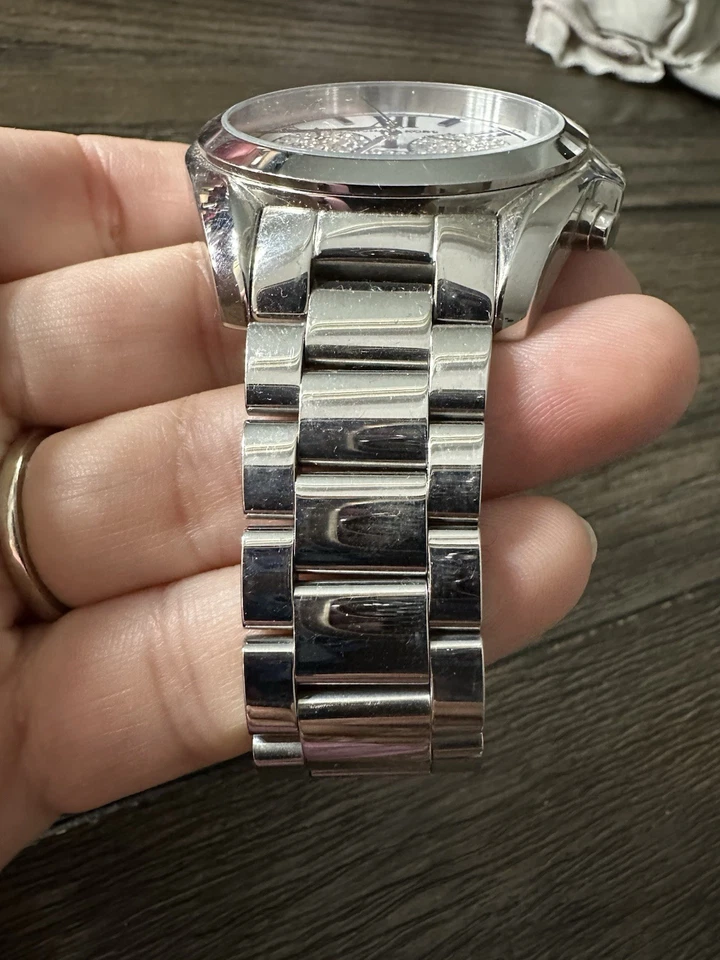 mk watch women silver - Image 2 of 4