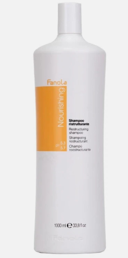 Fanola Restructuring Shampoo Repair Dry Damaged Hair 1000ml