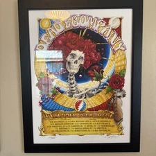 🔥 Dead and Company Co. 2022 Summer Tour Poster print AJ Mastay #’d 2419/5000 🔥