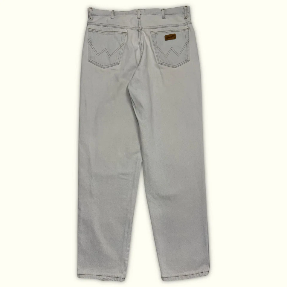 wrangler Vaqueros W34/L34 Blanco Muy bueno Hombres (m404) - Imagen 2 de 4