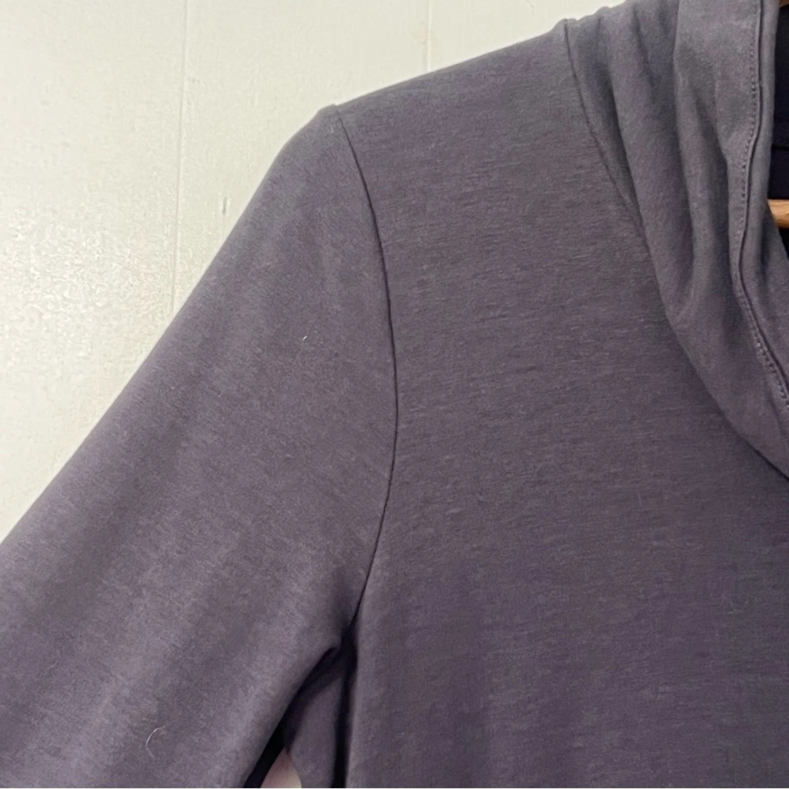 VETEMENTS Mini Abito J.Jill Pure Jill Scollo Cappuccio Manica Lunga Minimalista Contemporaneo XS