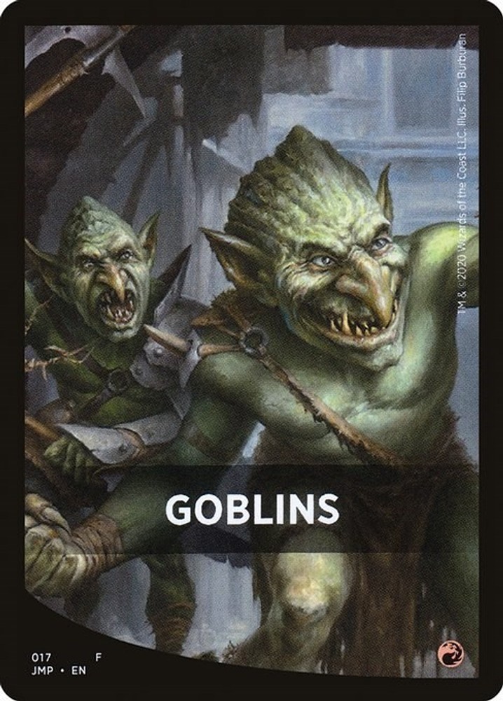 Goblins Theme Card - [JMP - 17] - NM - MTG - Jumpstart