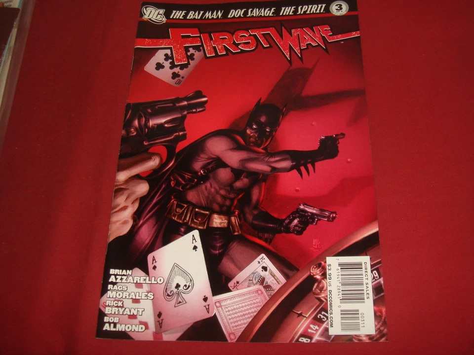 FIRSTWAVE #3 Azzarello, The Batman, The Spirit -  DC Comics 2010 NM