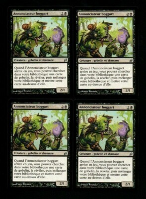 MRM FR/VF 4x Boggart Annsager (Boggart Harbinger) MTG magic LRW