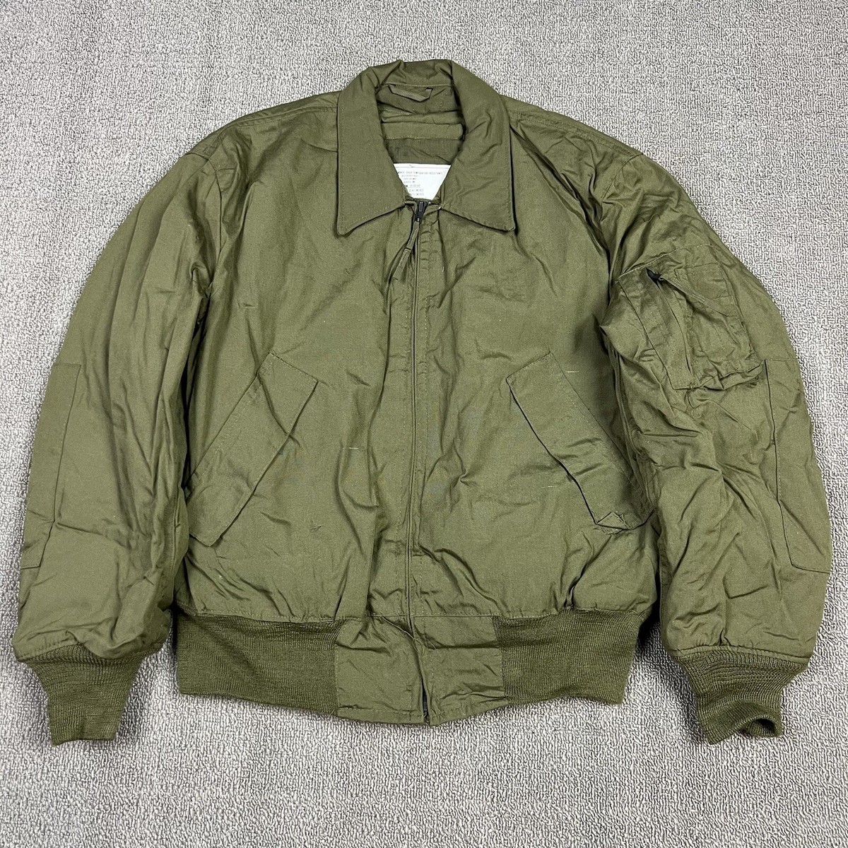 Vintage 80's US Military Tanker Jacket Cold Weather High Vintage 80's US Military Tanker Jacket Cold Weather High