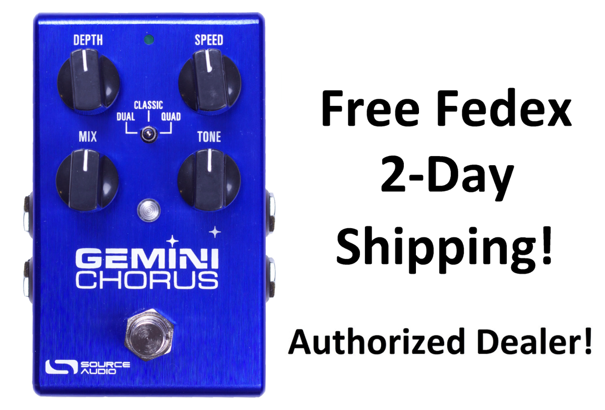 New Source Audio SA242 Gemini Chorus One Series Guitar