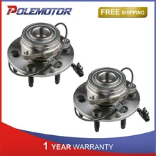 2x Front Wheel Hub Bearing ASSY For Chevy Avalanche GMC Sierra Cadillac Escalade