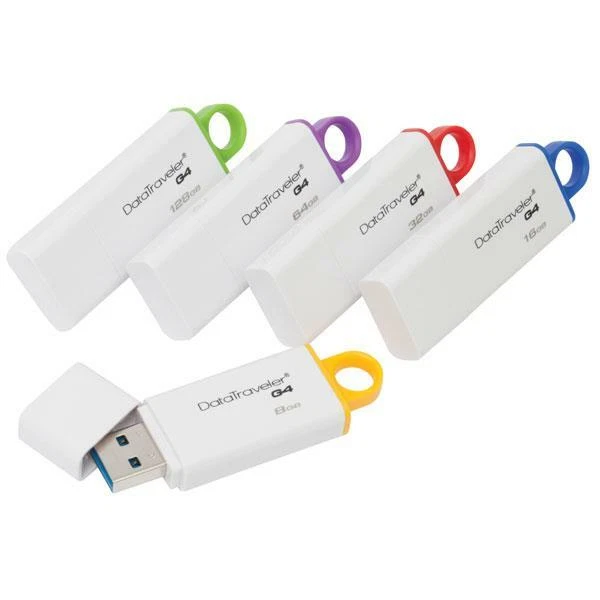 PENDRIVE G4 USB 3.1 KINGSTON CHIAVETTA 8-16GB-32GB-64GB-128GB MEMORIA 3.0 PENNA - Immagine 4 di 4