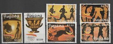 GUYANA OLYMPIA 72 GESTEMPELT